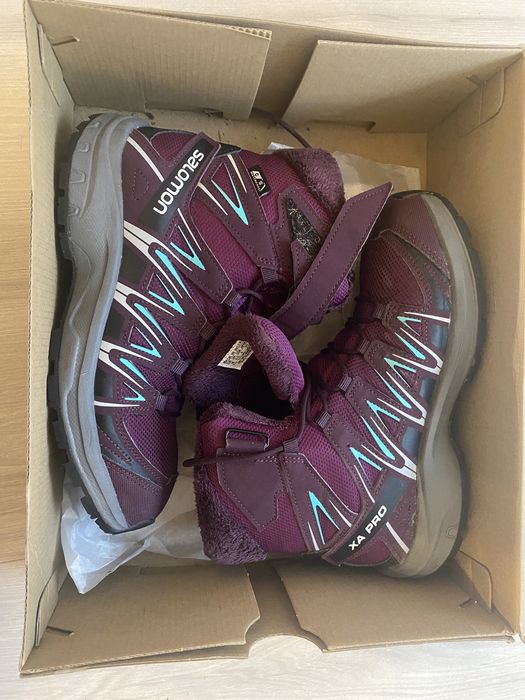 ocieplane buty górskie Salomon w rozmiarze 36