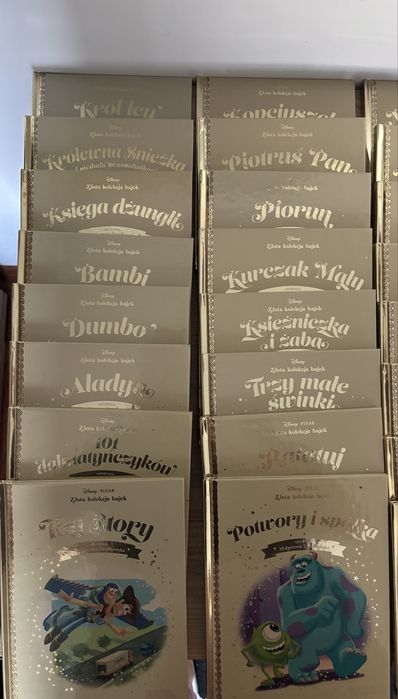 Zlota kolejka bajek Disney