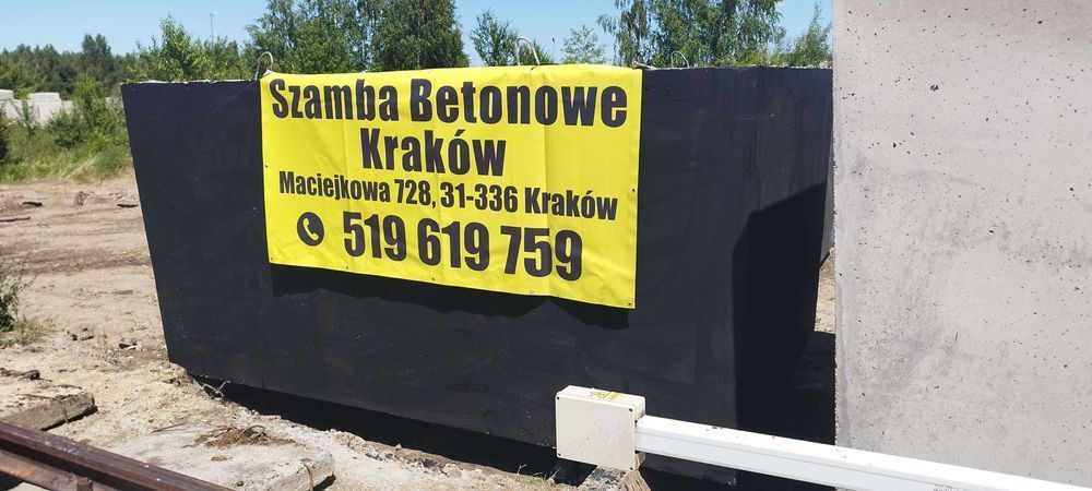 Szambo betonowe 10m3 szamba zbiorniki betonowe na deszczczówkę na wodę