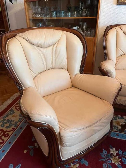 шкіряний дивани каркас дуб