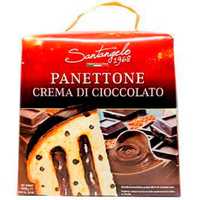 Панеттоне  Паска з Шоколадним кремом Santangelo, Panettone 908 грам