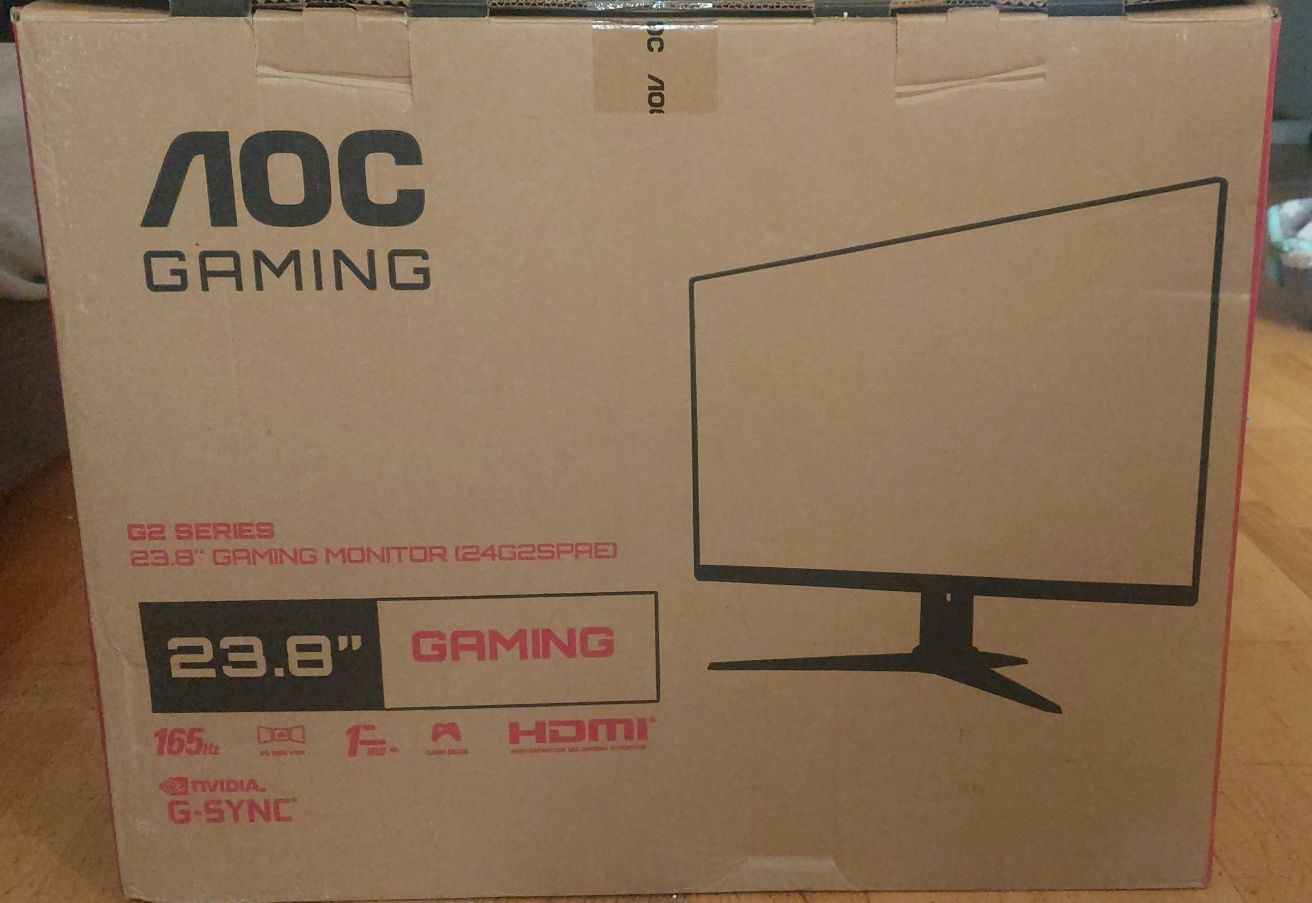 Monitor AOC 24G2SPAE 23.8" 1920x1080px IPS 165Hz 1 ms