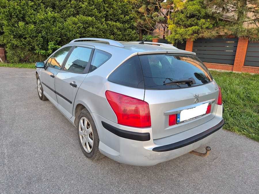 Peugeot 407 Kombi LPG 26zł/100km super stan Techniczny Tarnów