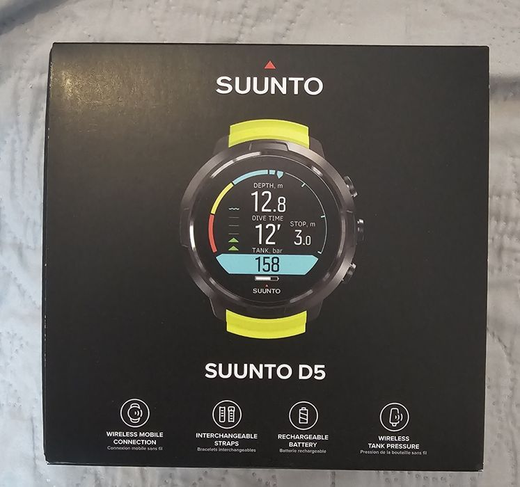 Komputer nurkowy Suunto D5 nowy
