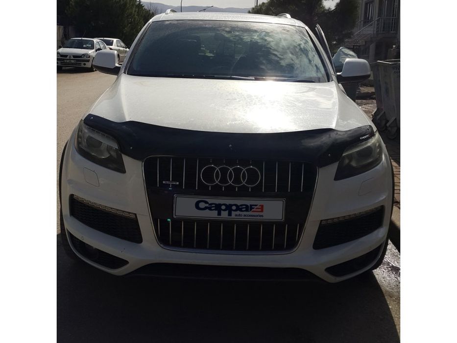 Audi Q7 Дефлектор капота (мухобойка) EuroCap