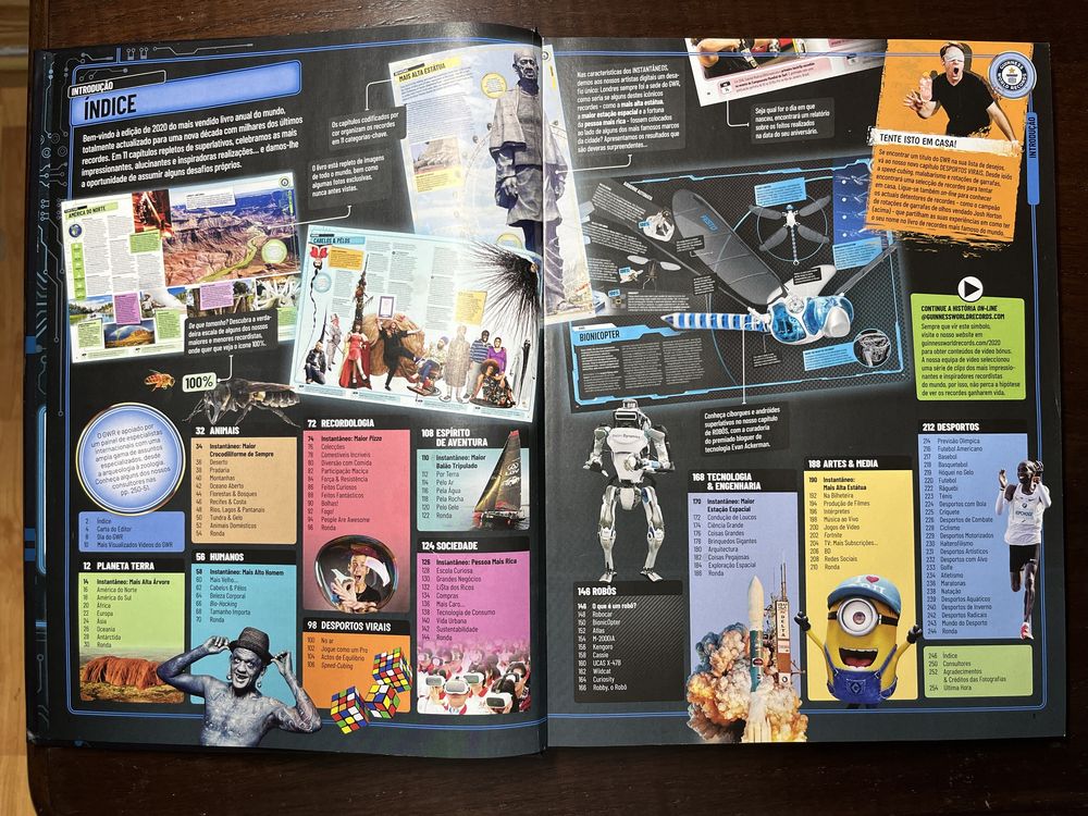 Livro Guiness World Records 2020