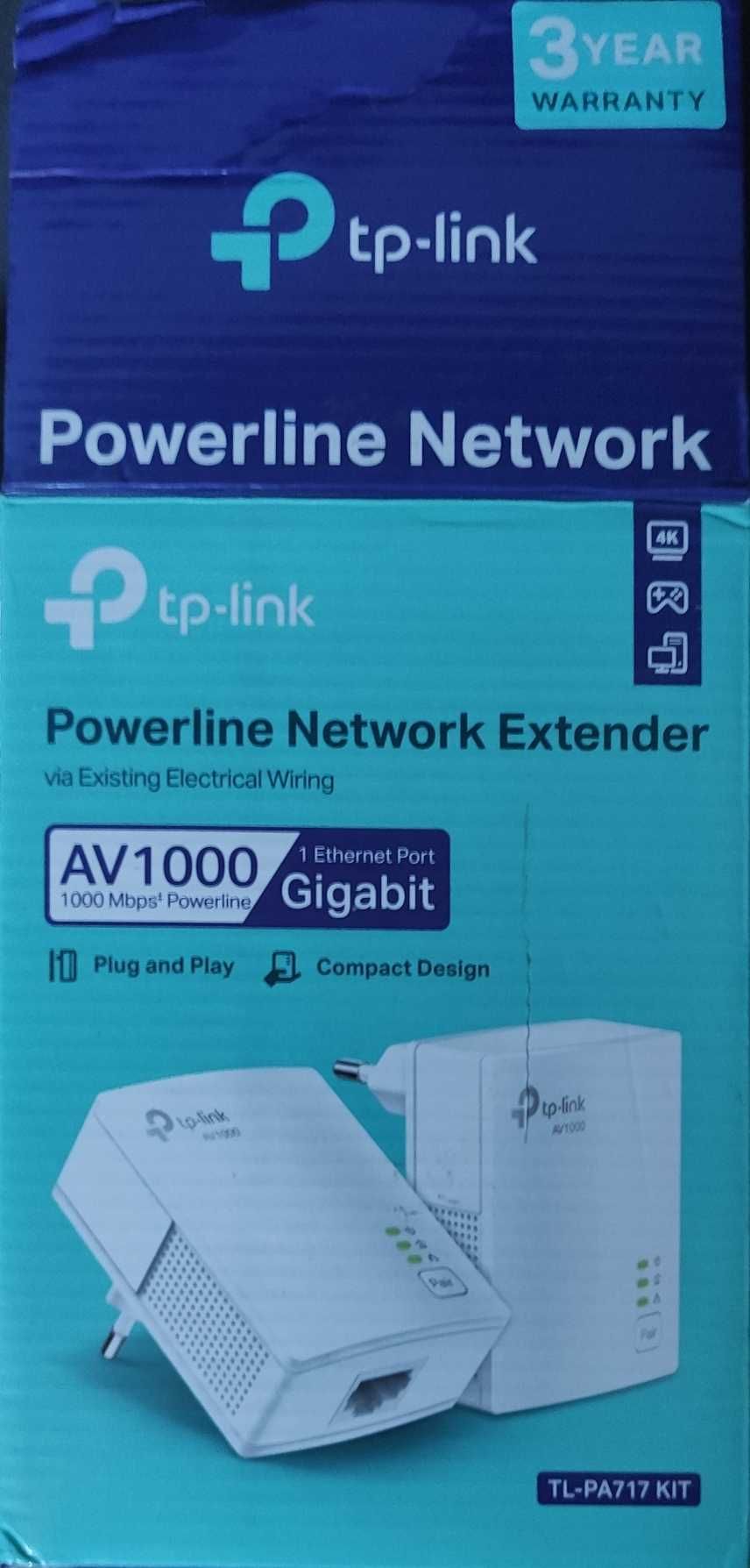 Tp-link Powerline Network Extender AV1000