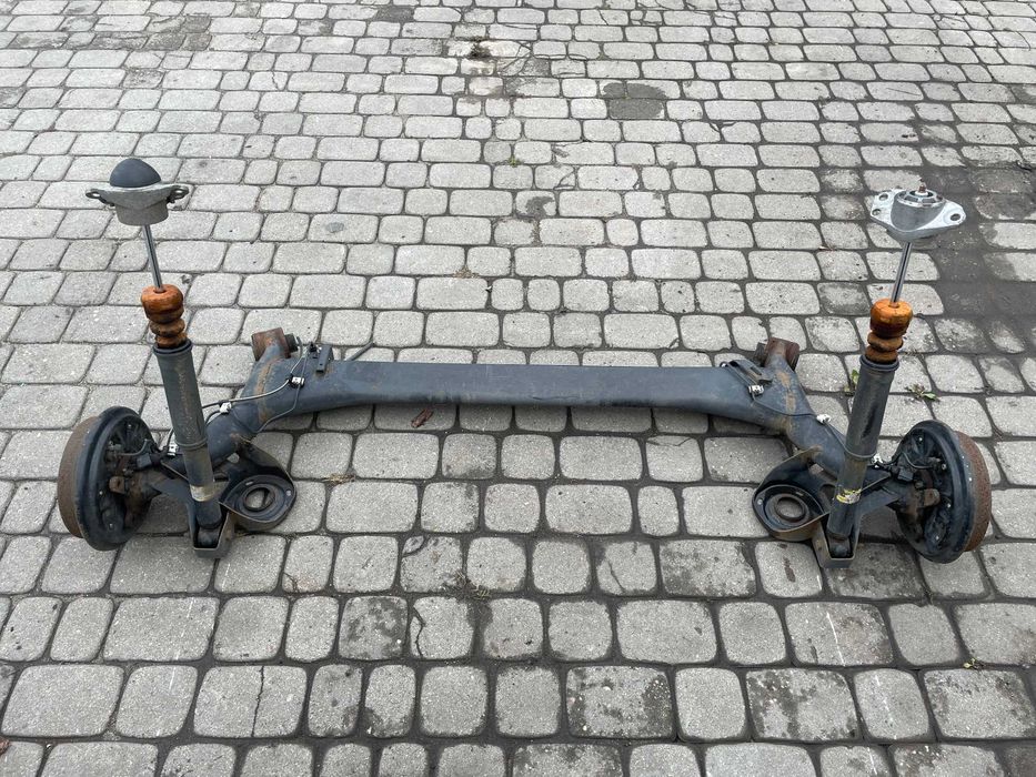 vw polo v 6r belka zawieszenie zwrotnica oś tylna komplet europa