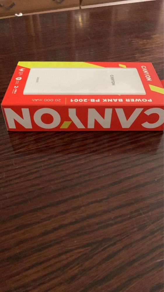 Павербанк Canyon Power bank 20000 mAh
