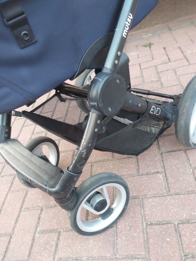 Wózek 2w1 Mutsy Evo plus akcesoria