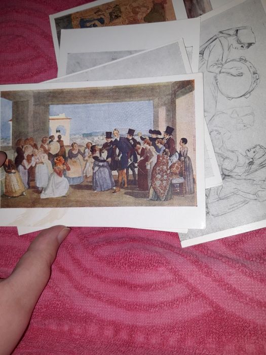 Открытки Рисунки и акварели Александра Иванова