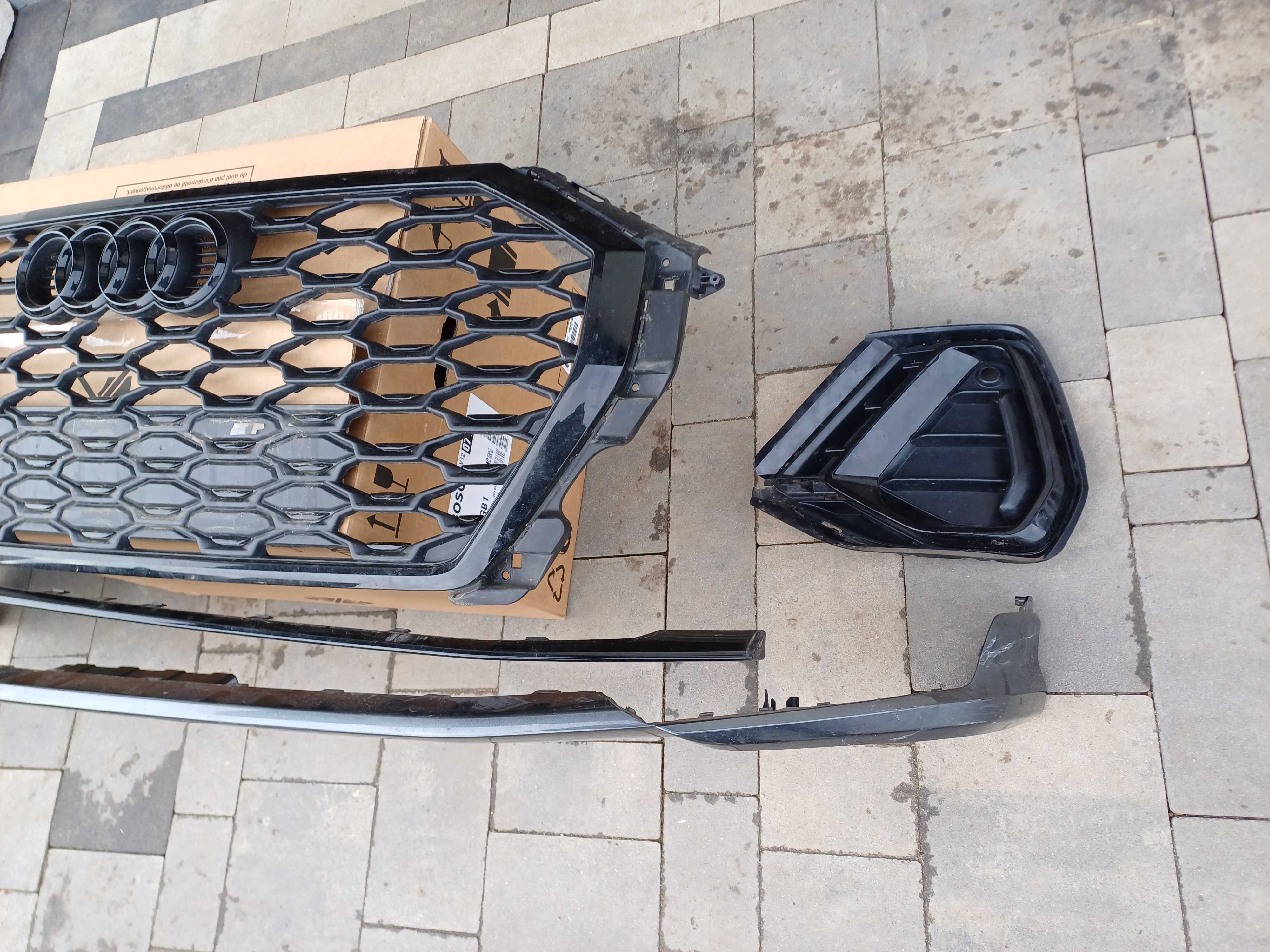 zderzak audi q3 83a s-line