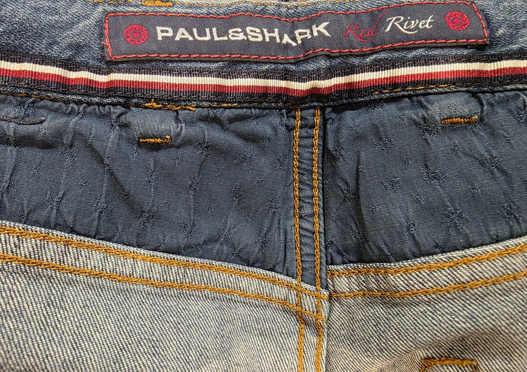 Ексклюзивні джинси Paul&Shark Red Rivet оригінал