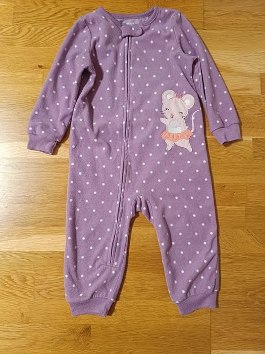 Флісовий чоловічок ромпер carters