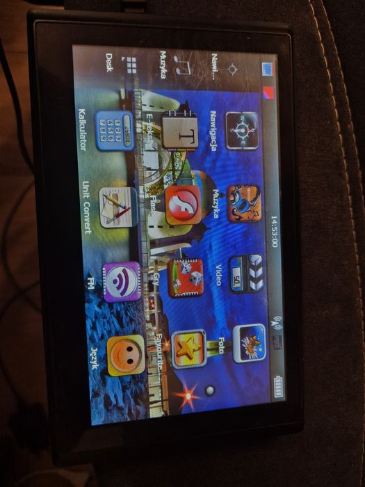 Nawigacja samochodowa Duża