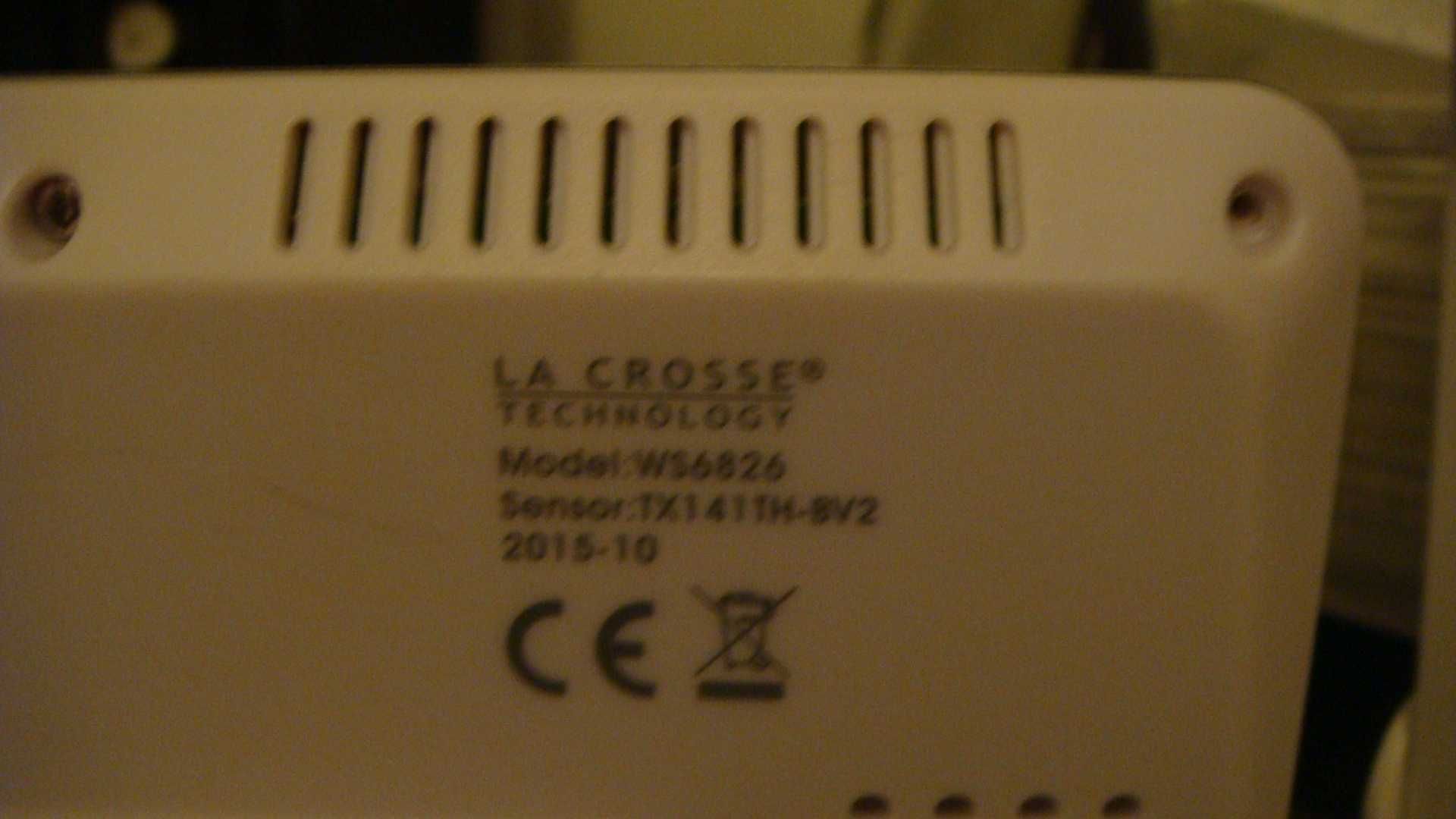 Метеостанция La Crosse WS6826 (нет наружного датчика)