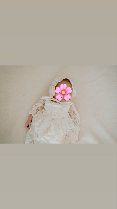 Sukienka na chrzest blanifi