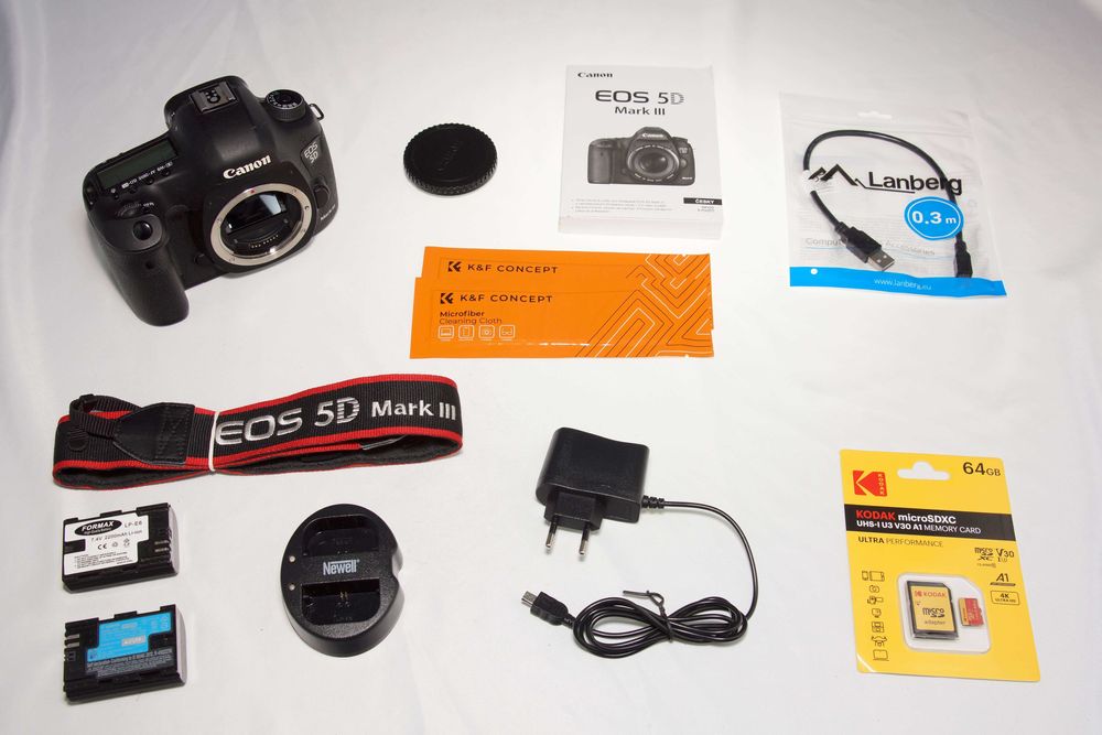 Aparat CANON EOS 5D Mark III 22.3Mpx Body 46.994 zdjęć # Gwarancja FV