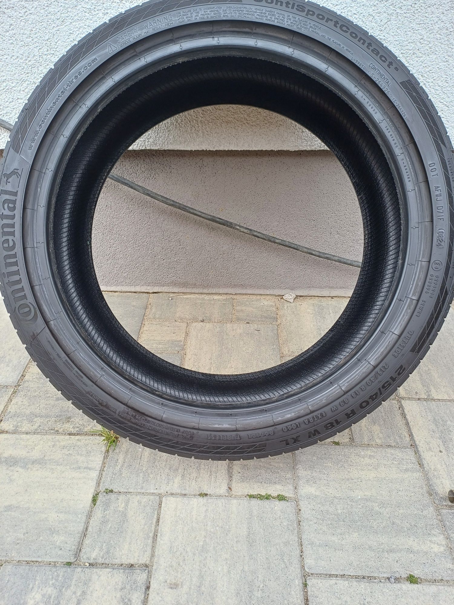 215/40R18 89W 2xContinental 2024 demo