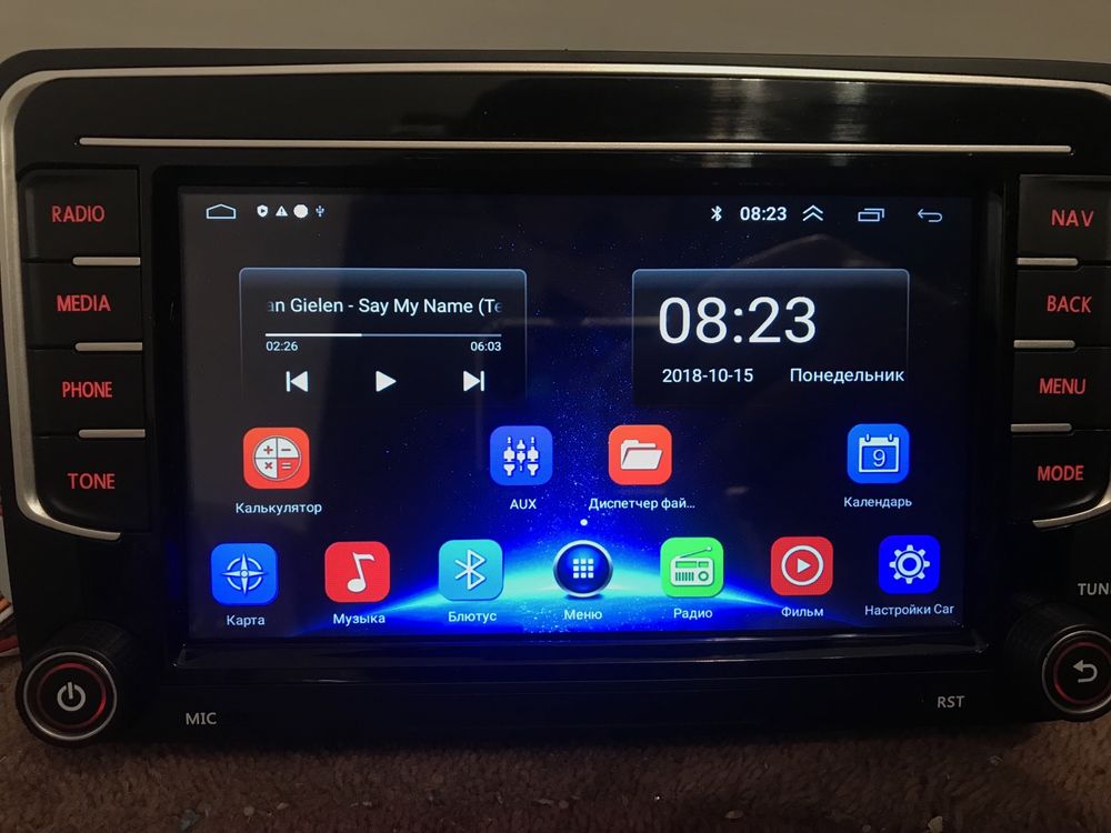 Магнітола Volkswagen Skoda Android 12 2Gb/32Gb Carplay VW SEAT Gps
