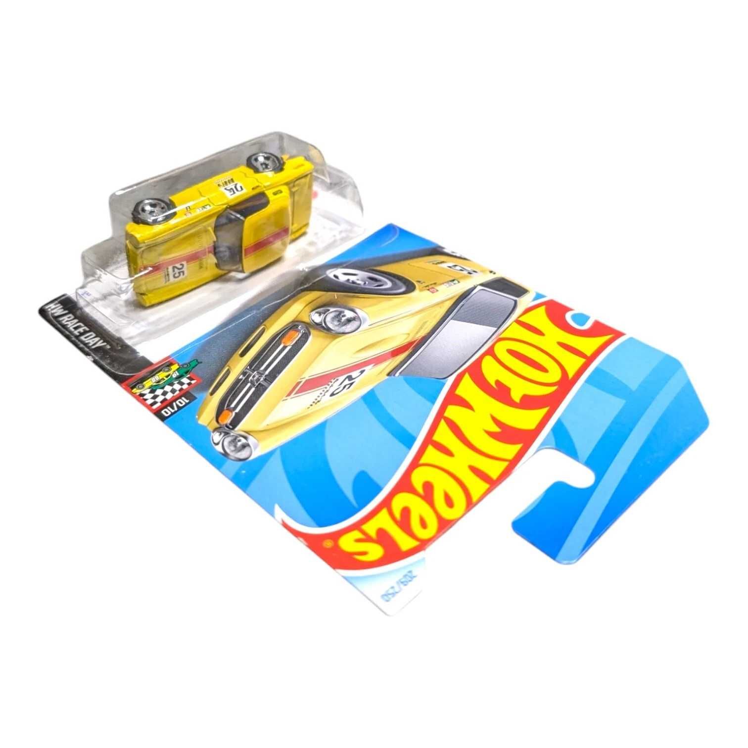Hot Wheels Honda S800 Racing HW Race Day Yellow 1:64 Short card