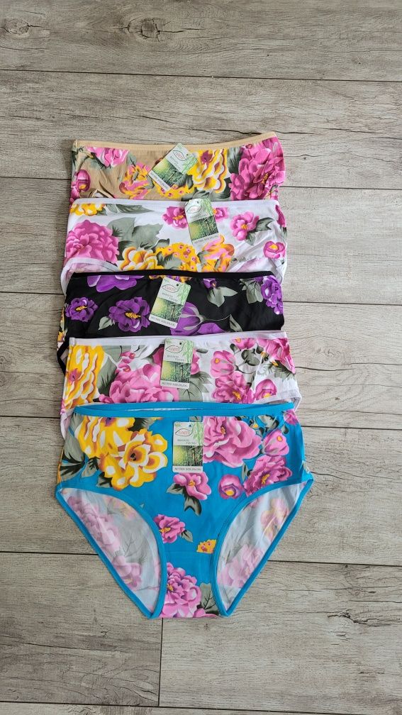 Vanetti 5 par majtek bambusowych 2XL/3XL Nowe