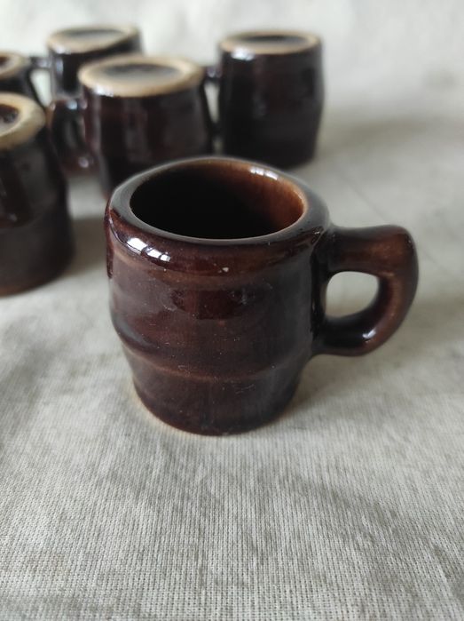 Komplet Polska ceramika do miodu pitnego okres PRL