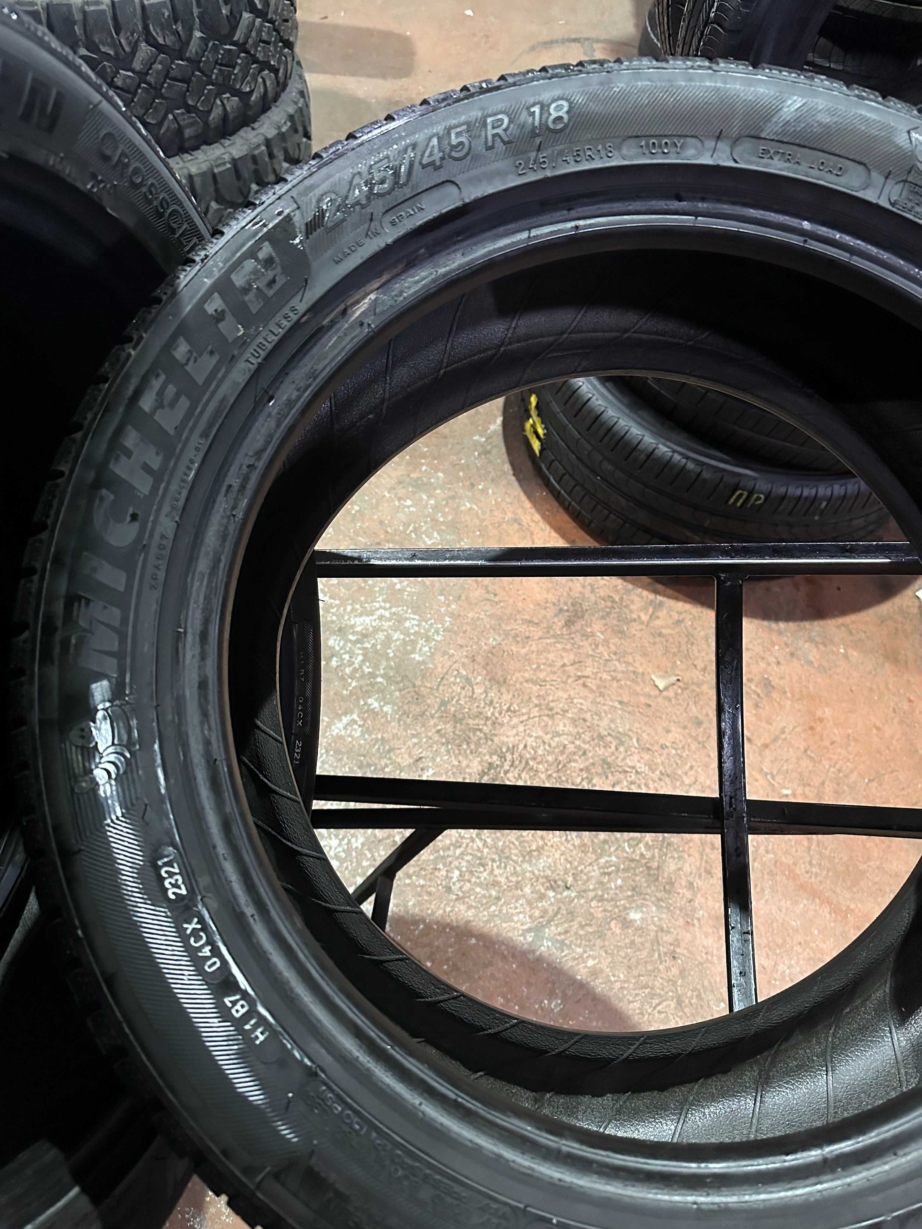 Шины БУ 245 45 R 18 Michelin CrossClimate Plus Резина