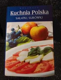 Książka Kuchnia Polska Sałatki, Surówki z roku 1997