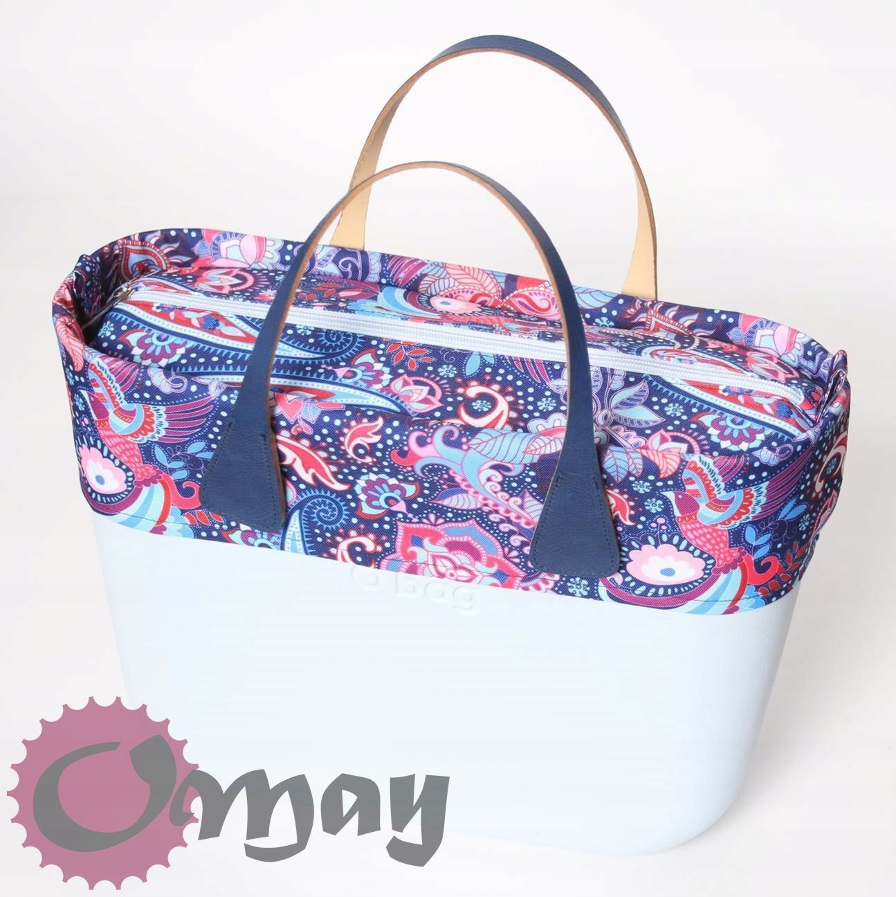 organizer OBAG STANDARD +OPASKA orient błękit 2 kieszenie wkład OMAY