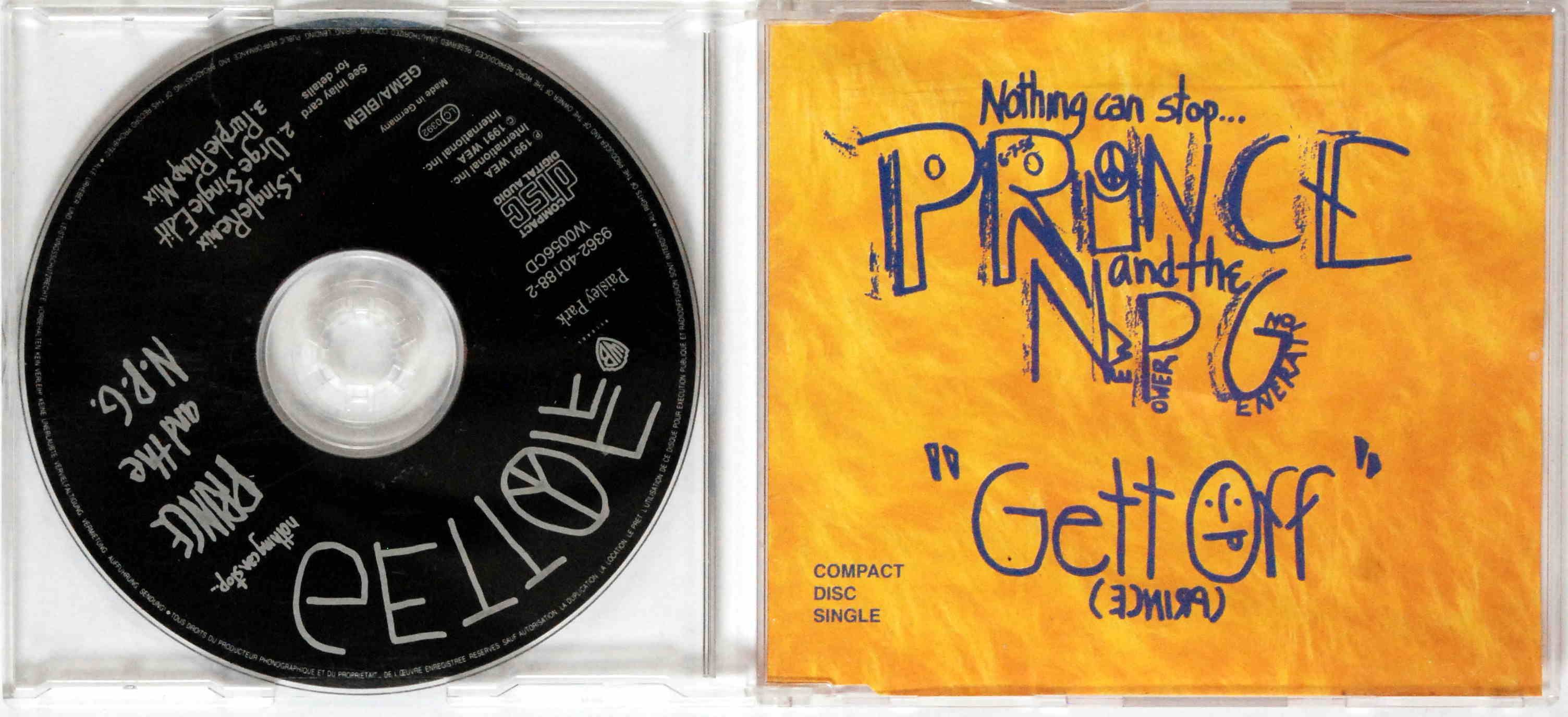(CD) Prince And The NPG - Gett Off - 1991r.