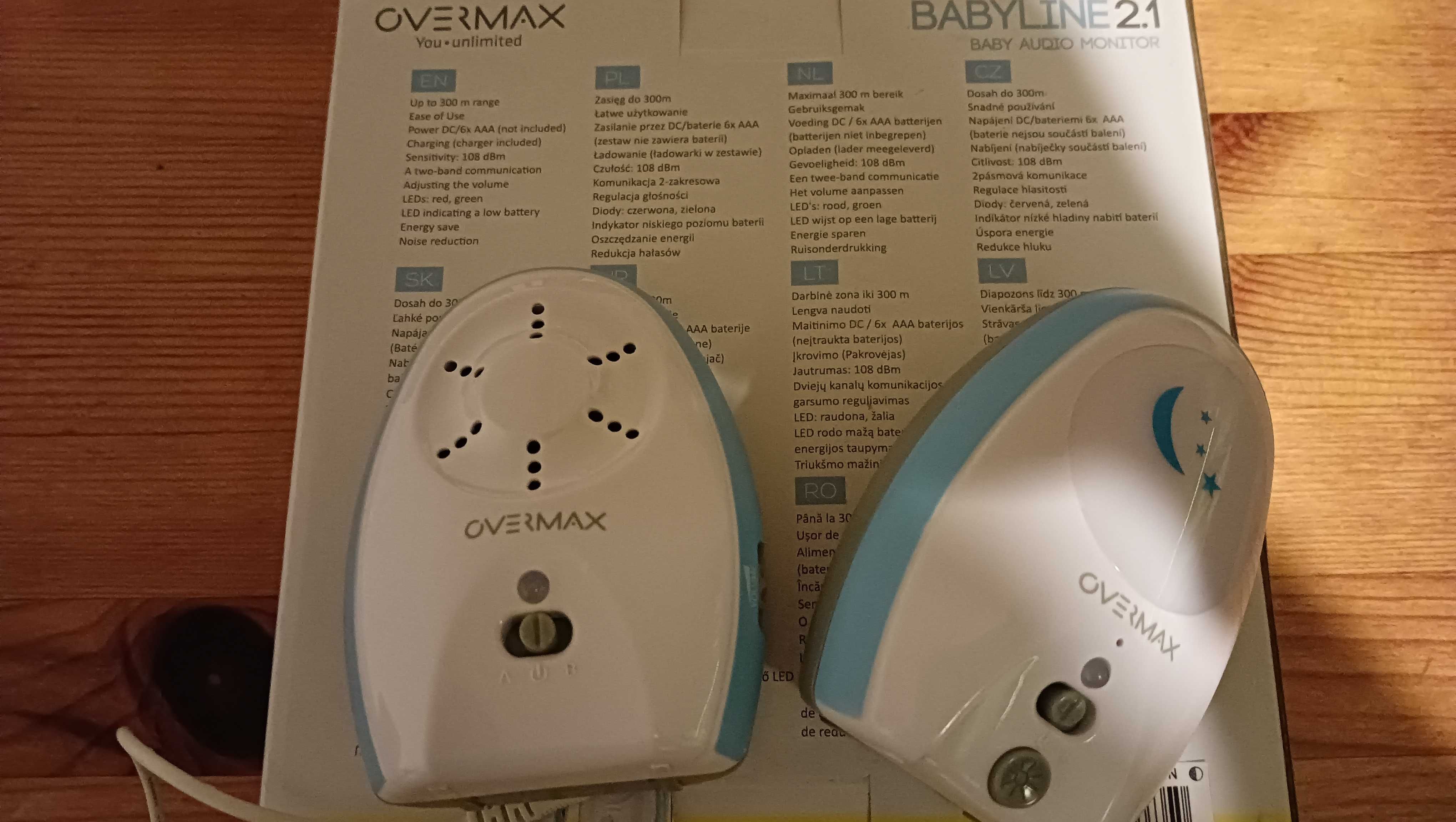 Niania elektroniczna Overmax Babyline 2.1