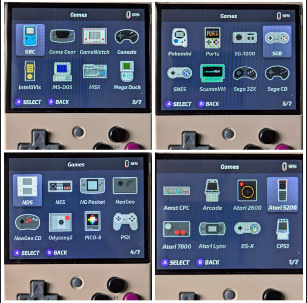 Консоль Miyoo mini plus (Onion OS)
