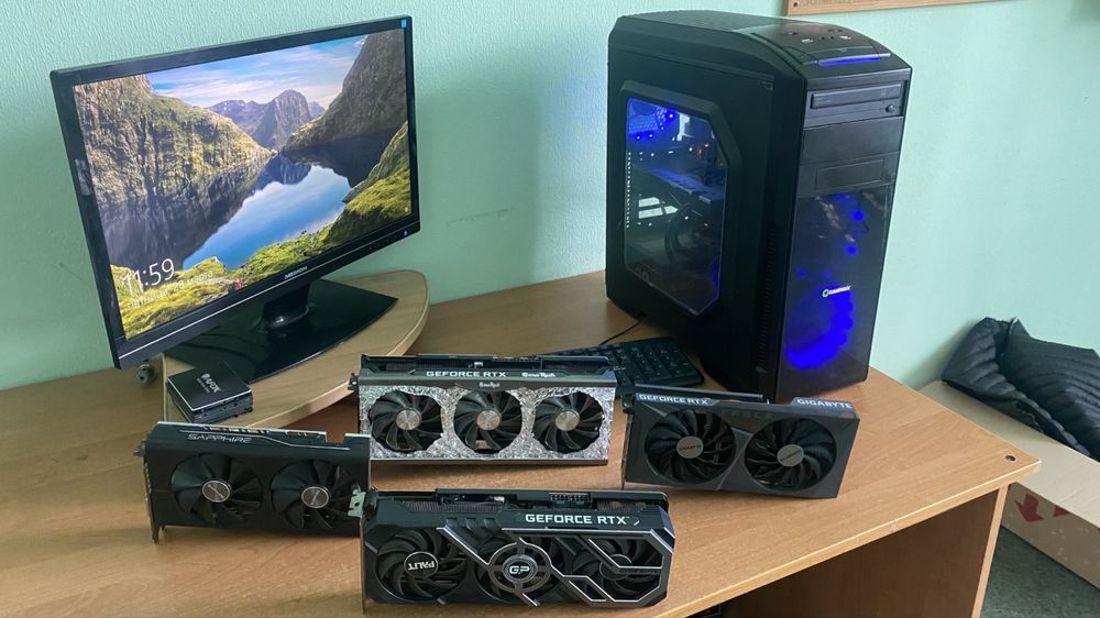 Продам Palit GeForce RTX 3080 10GB GameRock