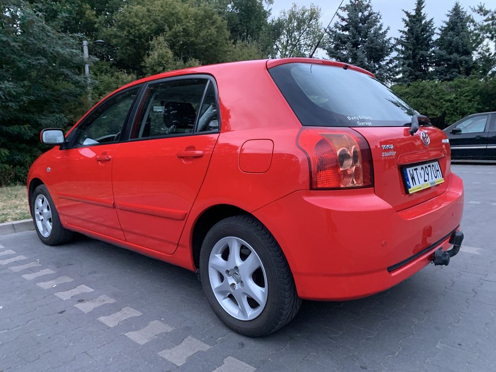 Toyota Corolla E12, 1.6 VVTi, 95 tys km, bogato wyposażona
