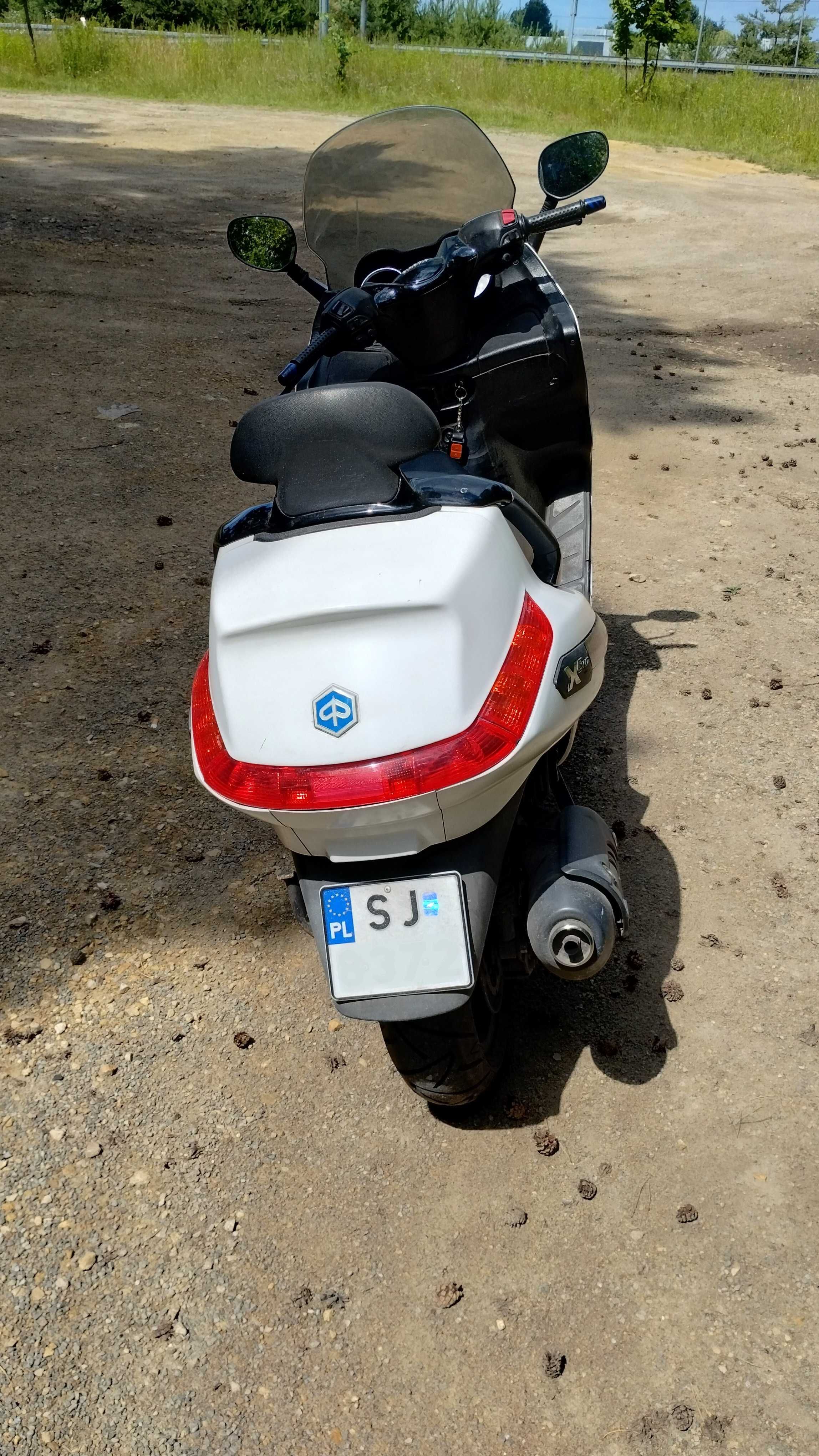 Piaggio Xevo 125, 2012 r, 52 tys przebiegu, WRC.