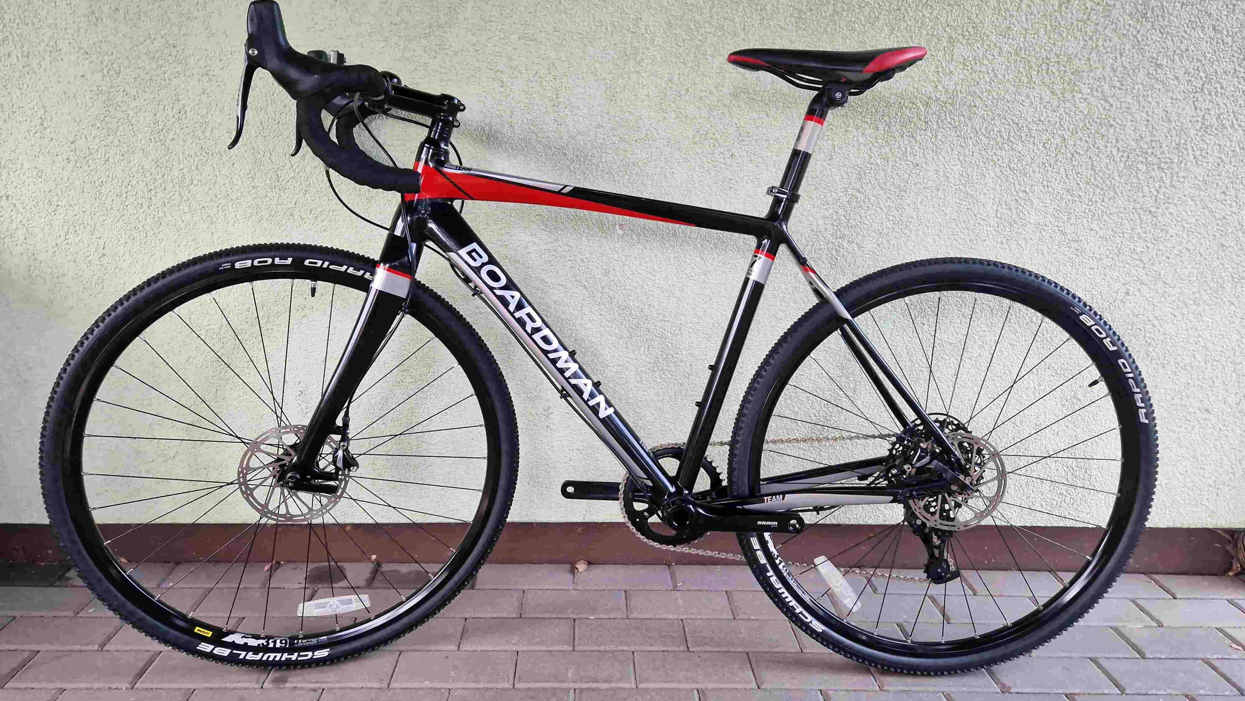 BOARDMAN sram RIVAL 1x11 hydraulik alu CARBON gravel r53 i 50