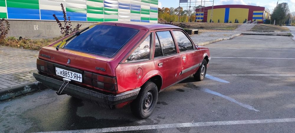 Opel ascona газ бензин