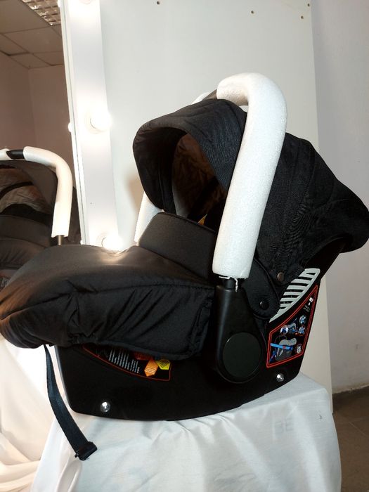 CARRELLO  EPICA автокрісло люлька чорне і графіт можна підібрати адапт