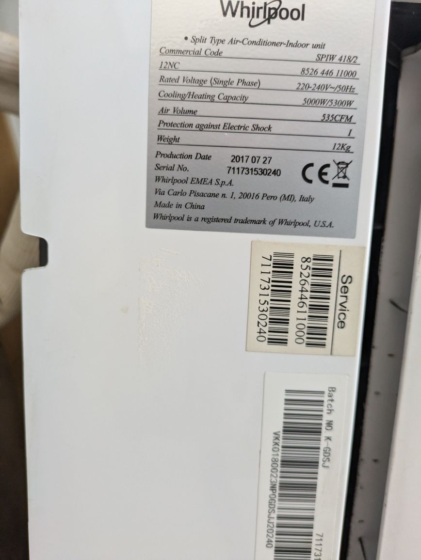 Ar Condicionado Whirlpool