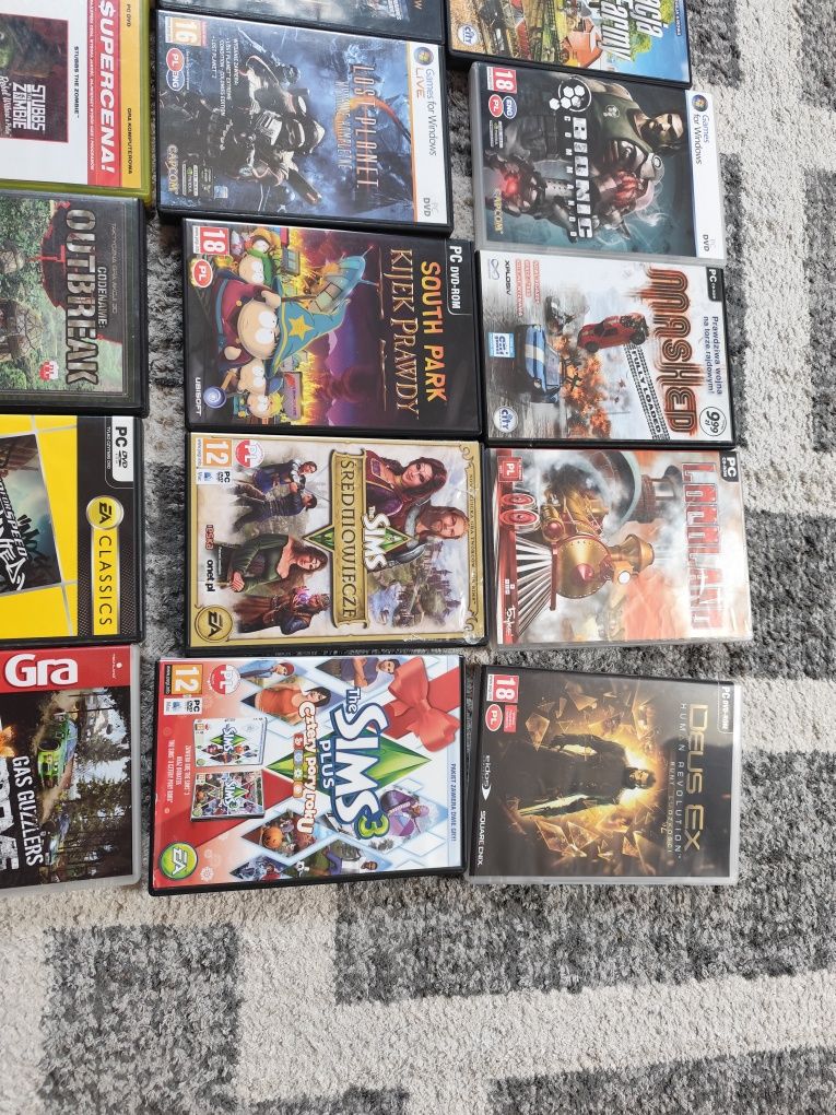 gry na PC (34 sztuki)