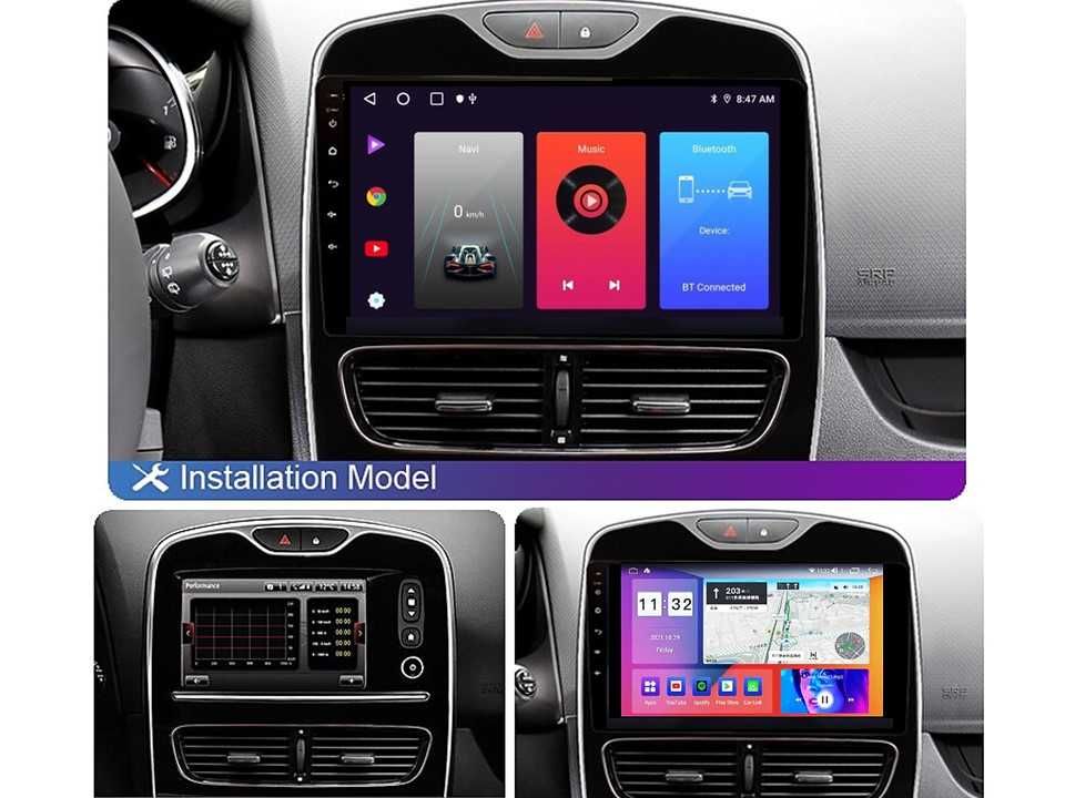 Radio samochodowe Android Renault Clio (10", UV) 2016.-2019