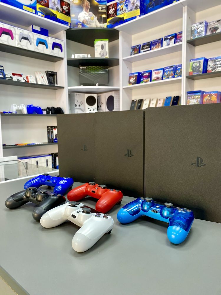 PlayStation 4 Slim з гарантією 12 місяців від магазину