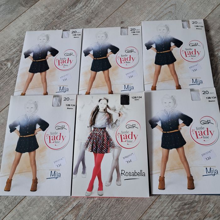 Rajstopy dziewczęce 128/134