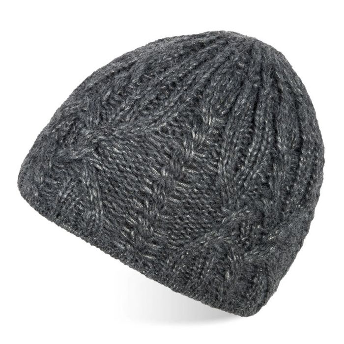 zestaw zimowy zz-12-gr czapka a-03 szalik d-01