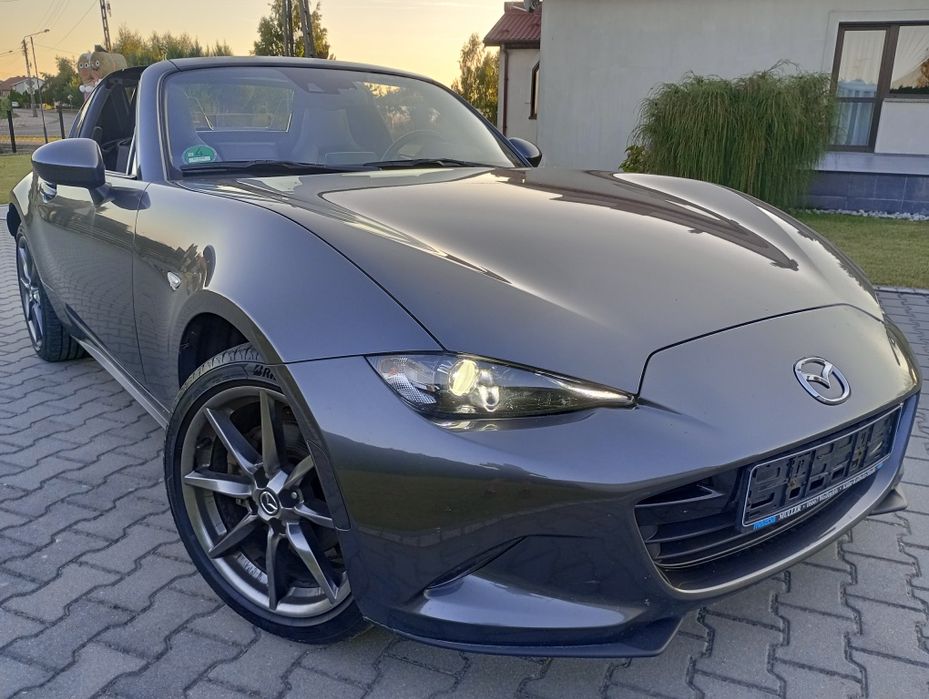 Mazda MX5 2.0 160km RF 2017r Z Niemiec, Opłacona, 1- Właściciel