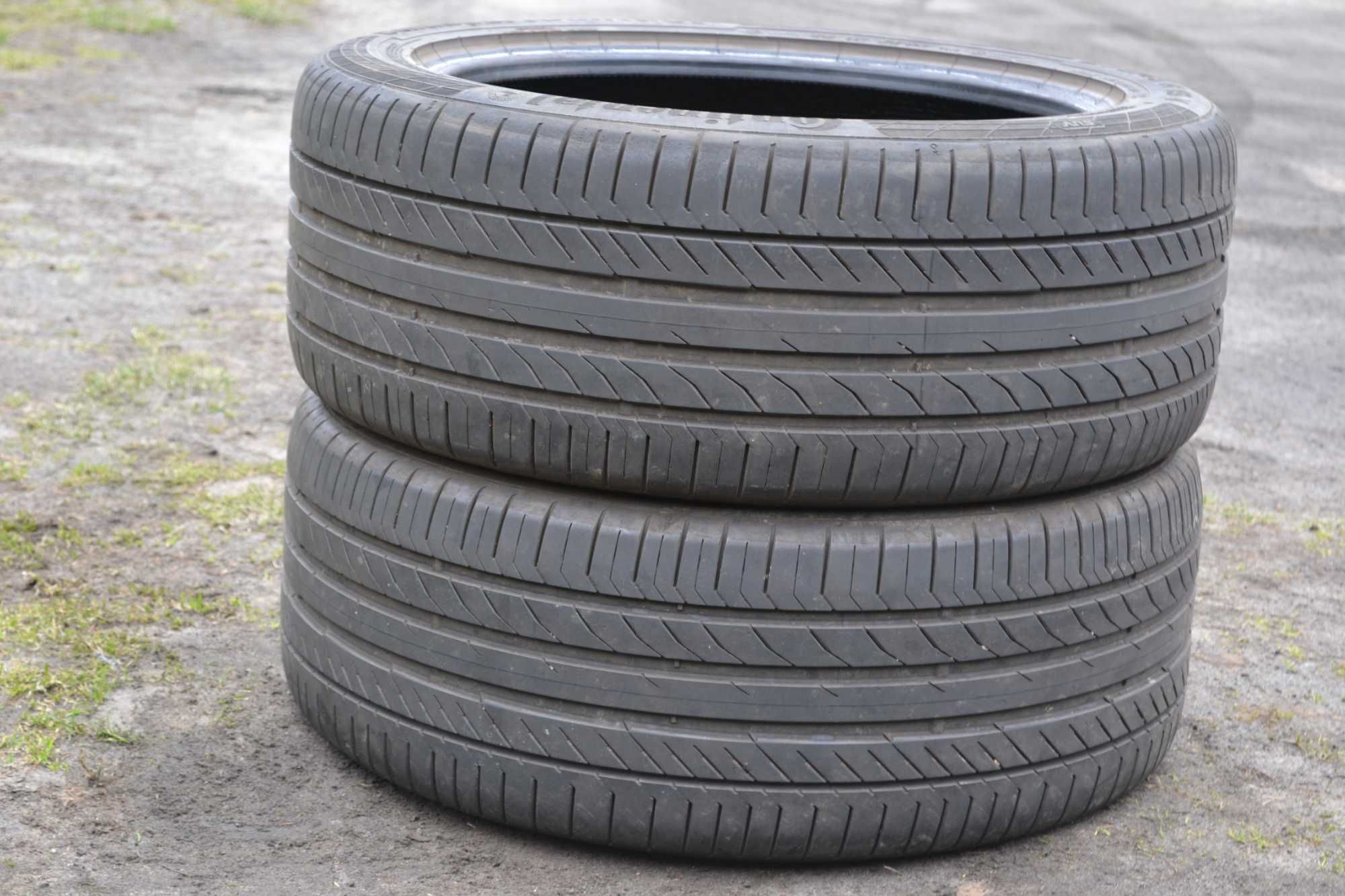 Opony 255/45/19 Continental 2szt Letnie stan bardzo dobry