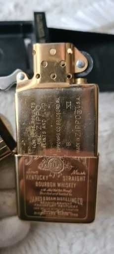 Zapalniczka Zippo Brass Jim Beam 1995r. Nowa