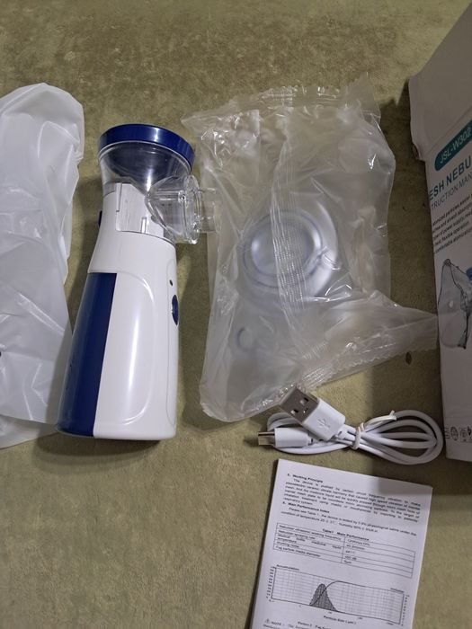 Портативний нібулайзер,2 кольори,інгалятор