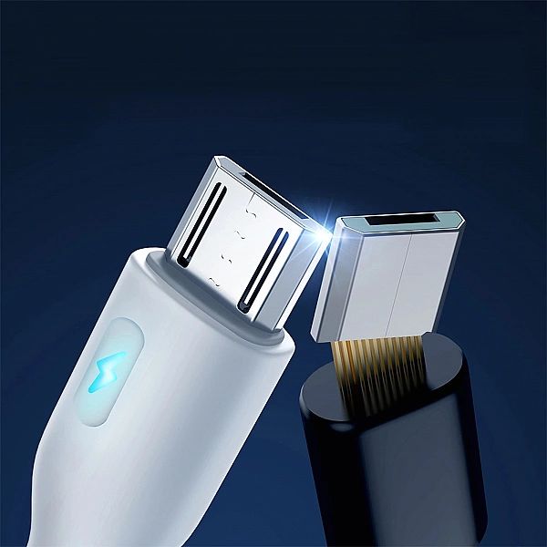 Kabel USB - micro USB 2.4A 2m Joyroom S-UM018A13 - biały